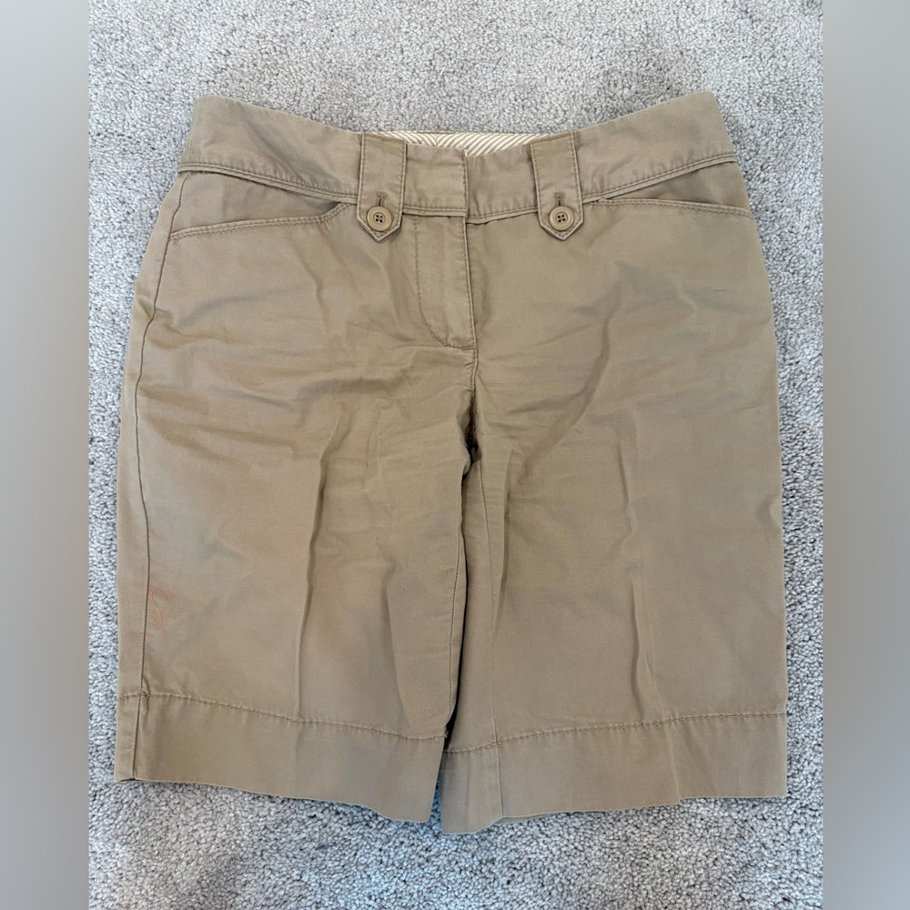 Loft Tan Julie Shorts, Sz 2. Unused